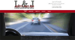 Desktop Screenshot of ljautosales.com